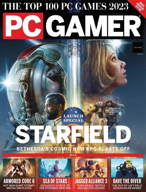 PC Gamer US – Issue 375, November 2023 cover